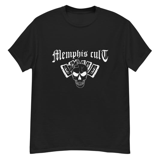 Memphis Cult Skull with Bow [women's classic tee]